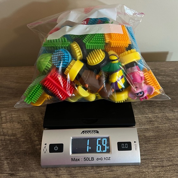 Bristle Blocks Set 42 Pieces Baby Genius Krinkles Building Set Various Colors - Picture 6 of 6